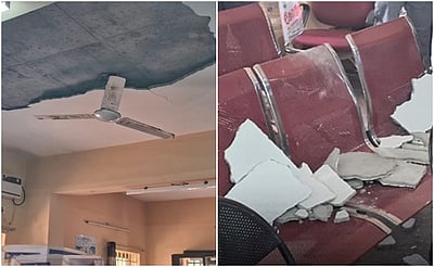 திருவள்ளூர்: இந்தியன் வங்கி மேற்கூரை விழுந்து 3 பேர் காயம்!