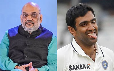 அமித்ஷாவைக் கிண்டலடித்தாரா அஸ்வின்?