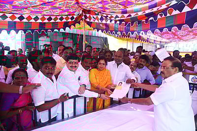 தென்சென்னையில் போட்டியிட தமிழச்சி தங்கபாண்டியன் விருப்ப மனு!