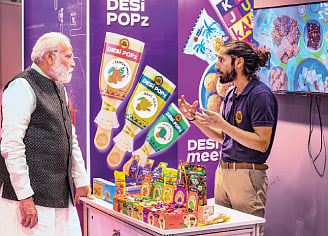 செயற்கை நுண்ணறிவில் இந்தியா முன்னிலை பெறும்: பிரதமா் மோடி