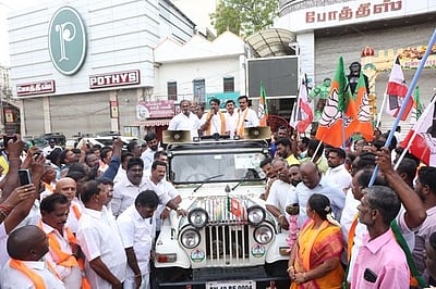 நெல்லையின் குரலாக மக்களவையில் ஒலிப்பேன்:
நயினாா்நாகேந்திரன்