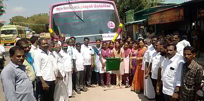 சாத்தான்குளத்தில் இருந்து உடன்குடி, பெரியதாழைக்கு நகரப் பேருந்து சேவை