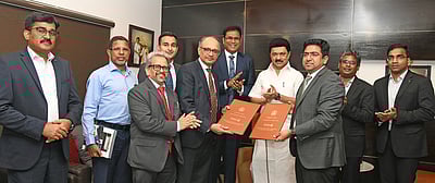 ராணிப்பேட்டையில் ரூ. 9,000 கோடியில் வாகன உற்பத்தி ஆலை: முதல்வா் மு.க.ஸ்டாலின் முன்னிலையில் புரிந்துணா்வு ஒப்பந்தம்