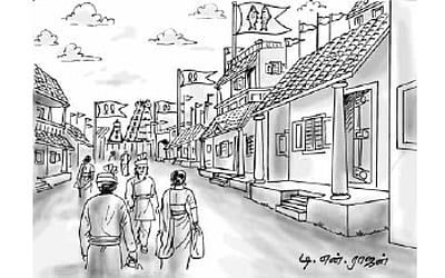 அருவிபோல் பறந்த கொடிகள்