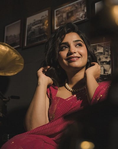 சேலையில் மின்னும்.....கெளரி கிஷன்