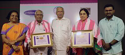 இலக்கிய நிகழ்ச்சிகளில் இளைஞா்கள் பங்கேற்க வேண்டும்:
ஓய்வுபெற்ற நீதிபதி எஸ். ஜெகதீசன்