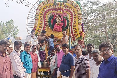 குடியாத்தத்தில் மயானக் கொள்ளைத் திருவிழா