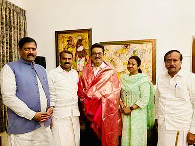 பாஜகவுடன் இணைந்து போட்டி: சரத்குமார்