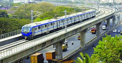 மெட்ரோ ரயில் பணி 2வது கட்டம்: நந்தம்பாக்கத்தில் போக்குவரத்து மாற்றம்!