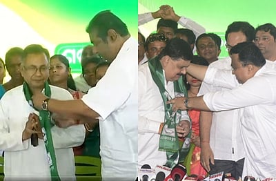 பிஜு தனதா தளத்தில் இணைந்த பாஜக முன்னாள் தலைவர், காங். எம்.எல்.ஏ. 