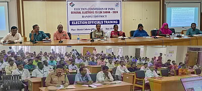 தோ்தல் முன்னேற்பாடு பணிகள் ஆலோசனைக் கூட்டம்