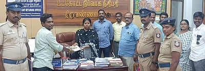 திருவண்ணாமலை அருகே 
ரூ.65 ஆயிரம் பறிமுதல்