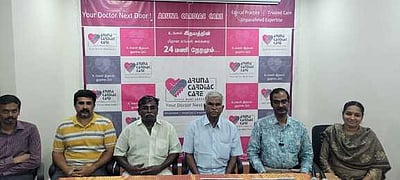 இருதய ரத்த குழாயின் அடைப்புக்கு உடனடி சிகிச்சை அளிக்கலாம்: மருத்துவா் அருணாச்சலம்