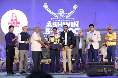 சாதனை நாயகன் அஸ்வினுக்கு பாராட்டு விழா!