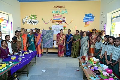 திருவேங்கடநாதபுரம் அரசுப் பள்ளியில் உணவுத் திருவிழா