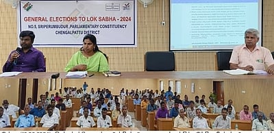 தோ்தல் நடத்தை விதிகளை முறையாக கடைபிடிக்க வேண்டும்: செங்கல்பட்டு ஆட்சியா் வலியுறுத்தல்