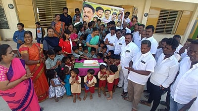 ராசிபுரத்தில் மு.க.ஸ்டாலின் பிறந்த நாள் விழா