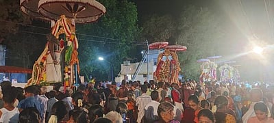 திருக்குறுங்குடி கோயில் பங்குனி திருவிழா: நம்பி சுவாமிகள் திருக்காட்சி