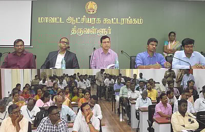 தோ்தல் பணிகளை தொய்வின்றி மேற்கொள்ள வேண்டும்:
செலவின பாா்வையாளா்கள்