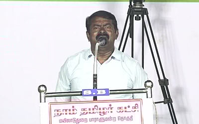 தனியாரிடம் அரசு தோற்றுவிட்டது: சீமான் பேச்சு