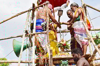 திருவாடானை ஸ்ரீ கற்பக விநாயகர் கோயிலில் கும்பாபிஷேகம்!