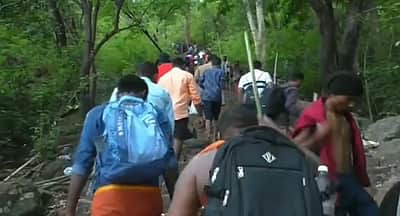 வெள்ளியங்கிரி மலை ஏறும் பக்தர்களை கண்காணிக்க 'ட்ரோன்' வசதி!