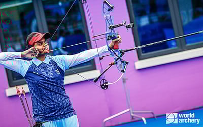 வில்வித்தை: இந்தியாவின் ஜோதி சுரேகா இறுதிப் போட்டிக்கு முன்னேற்றம்! 