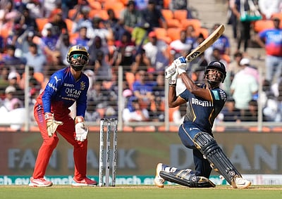 சாய் சுதர்ஷன், ஷாருக்கான் அதிரடி: பெங்களூருவுக்கு 201  ரன்கள் இலக்கு!