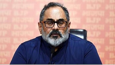 தென்னிந்தியாவில் பாஜகவுக்கு வரலாற்று வெற்றி: மத்திய அமைச்சா் ராஜீவ் சந்திரசேகா் நம்பிக்கை