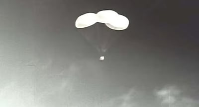 ககன்யான் திட்டம்: பாராசூட் சோதனையில் இஸ்ரோ!