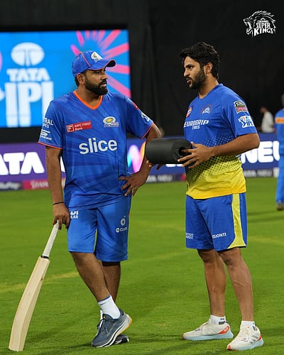 சிஎஸ்கே - மும்பை இந்தியன்ஸ் இன்று மோதல்...