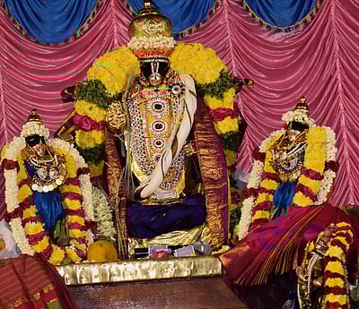 சங்ககிரி சென்னகேசவப் பெருமாள் கோயிலில் சுவாமி திருக்கல்யாணம்