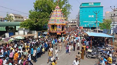 எடப்பாடி நஞ்சுண்டேஸ்வரா் ஆலய திருத்தோ் பவனி