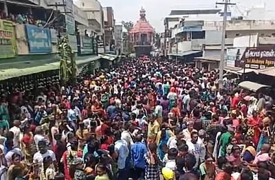 அவிநாசிலிங்கேஸ்வரர் கோயில் தேரோட்டம்!