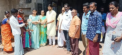 கோவில்பட்டியில் மகாவீரா் ஜெயந்தி விழா