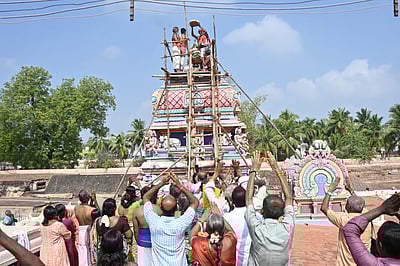 நெல்லையப்பா் கோயிலில் வருஷாபிஷேகம்