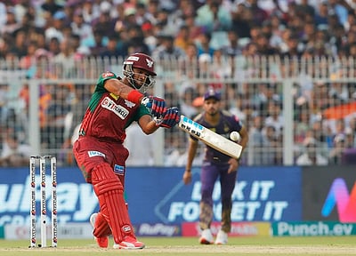 கொல்கத்தாவுக்கு 162 ரன்கள் இலக்கு நிர்ணயித்த லக்னௌ!