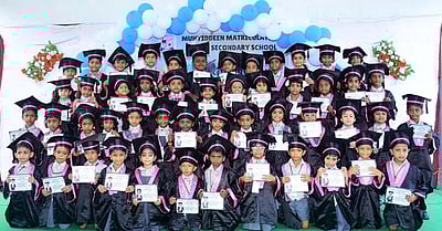 காயல்பட்டினம் முகைதீன் பள்ளியில் மழலையா் பட்டமளிப்பு விழா