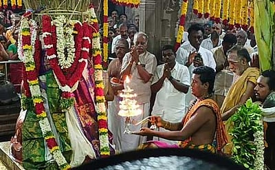 கோவில்பட்டி செண்பகவல்லி அம்மன் கோயிலில் பங்குனி திருவிழா கொடியேற்றம்