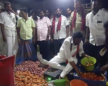 திமுகவினா் வாக்கு சேகரிப்பு