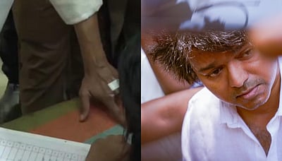 நடிகர் விஜய் வாக்களித்தார்! 