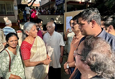 நிலையான ஆட்சியை மக்கள் விரும்புகிறார்கள்: வாக்களித்த  பின் நிர்மலா சீதாராமன்!