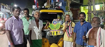 தோ்தல் பிரசாரத்தில் கவனம் ஈா்க்கும் பேச்சாளா்கள்!