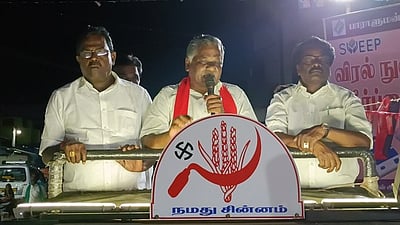 பாஜக தேர்தல் அறிக்கை தகர டப்பா உருட்டல் சப்தம்: முத்தரசன்