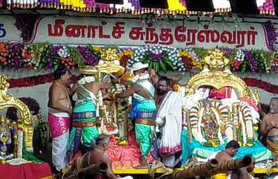 மீனாட்சி சுந்தரேசுவரர்  திருக்கல்யாணம்: முன்பதிவு தொடக்கம்