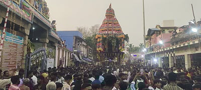 கடையம் கோயிலில் சித்திரை தேரோட்டம்