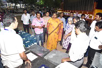 நாமக்கல்: 78.16% வாக்குப்பதிவு!