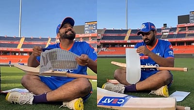 ‘குழந்தை மனசுக்காரன்’ ரோஹித் சர்மா: வைரலாகும் விடியோ!