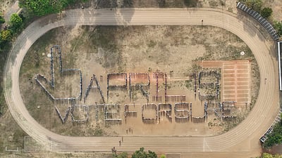 அண்ணாமலை பல்கலைக்கழகத்தில் வாக்காளர் விழிப்புணர்வு!