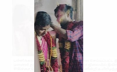 பள்ளிக்கரணையில் இளைஞர் ஆணவப்படுகொலை: மனைவி தற்கொலை